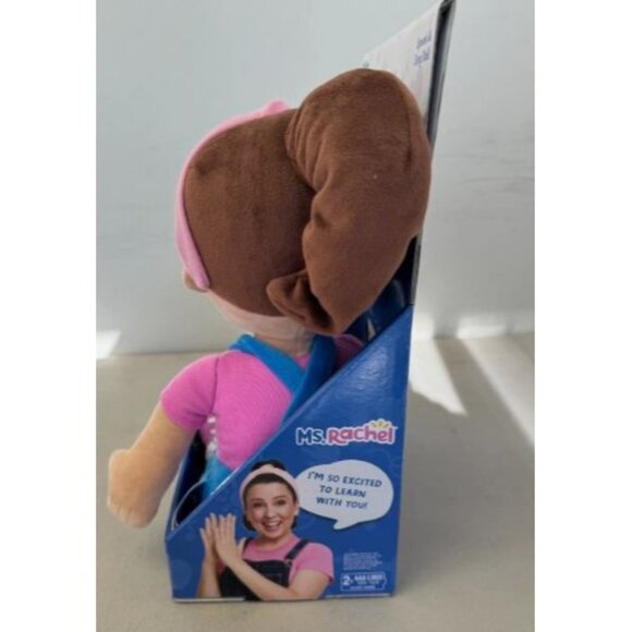 New Ms. Rachel Speak and Sing Doll Interactive Sensory 16-Inch Plush Doll - Picture 7 of 7